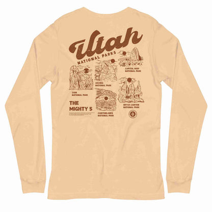 Utah National Parks Long Sleeve Tee