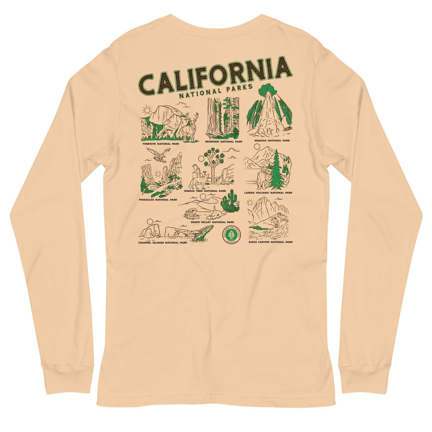 California National Parks Long Sleeve Tee