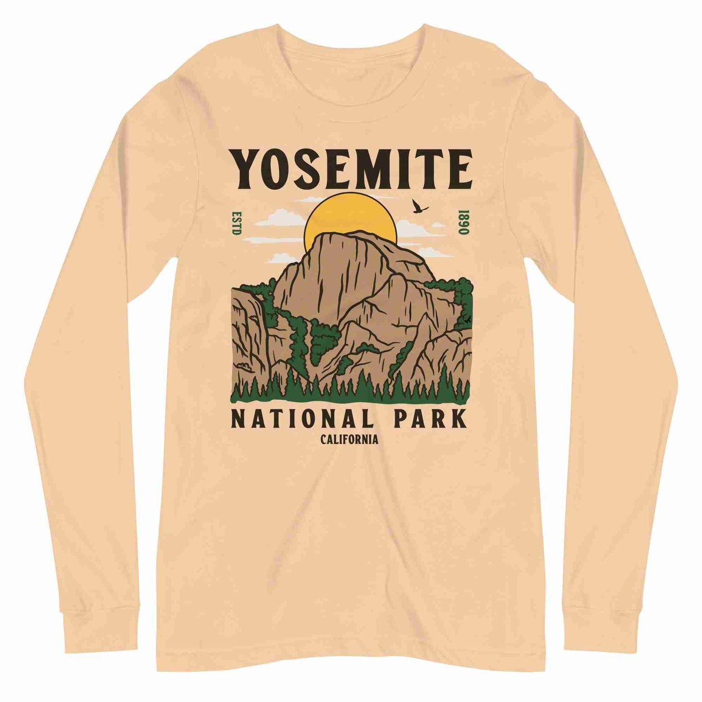 Yosemite National Park Long Sleeve Tee