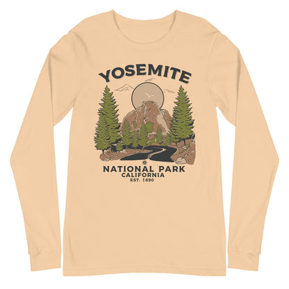 Yosemite National Park Long Sleeve Tee