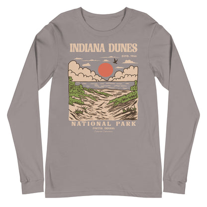 Indiana Dunes National Park Unisex Park Long Sleeve Tee