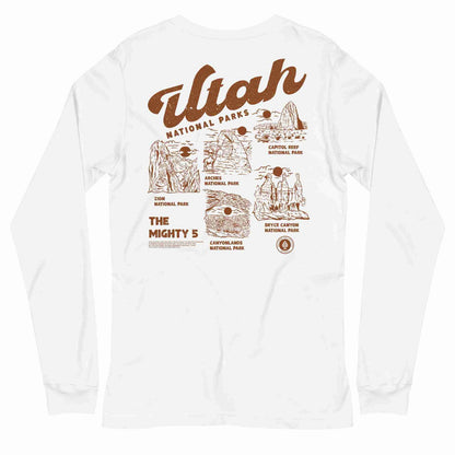 Utah National Parks Long Sleeve Tee