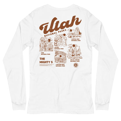 Utah National Parks Long Sleeve Tee