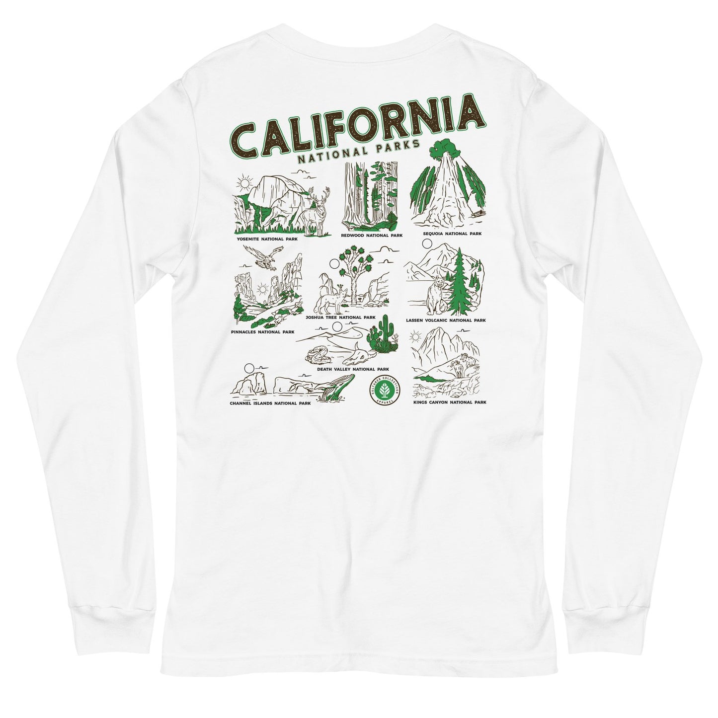 California National Parks Long Sleeve Tee