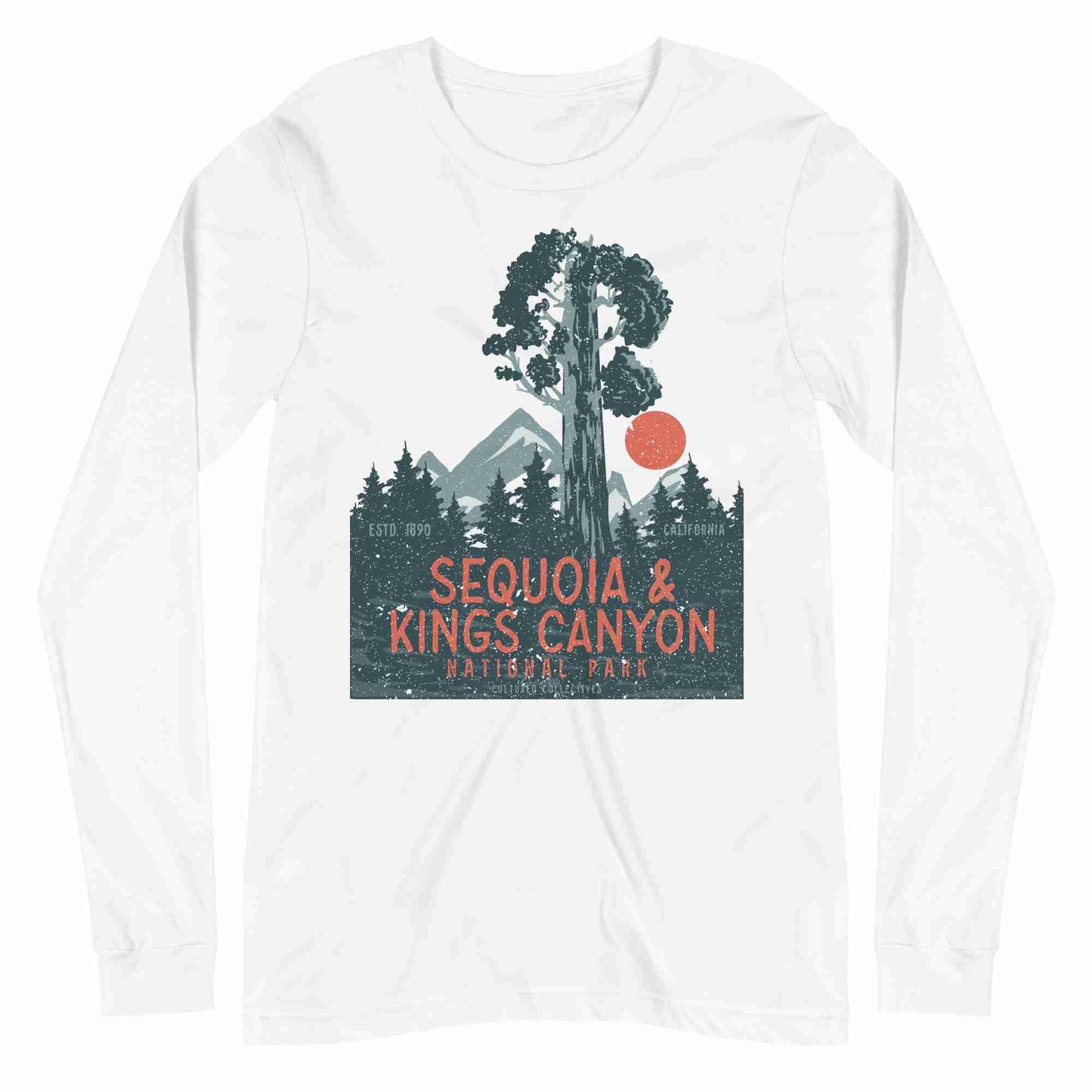 Sequoia &amp; Kings Canyon National Park Vintage Long Sleeve Tee