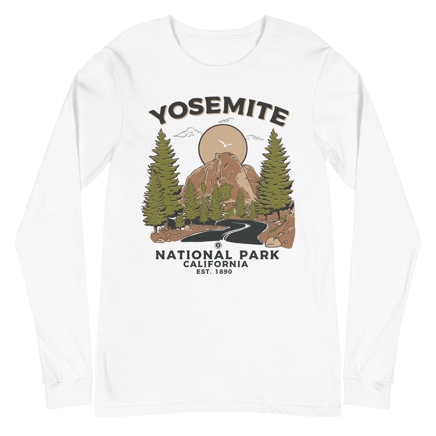 Yosemite National Park Long Sleeve Tee