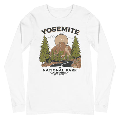 Yosemite National Park Long Sleeve Tee