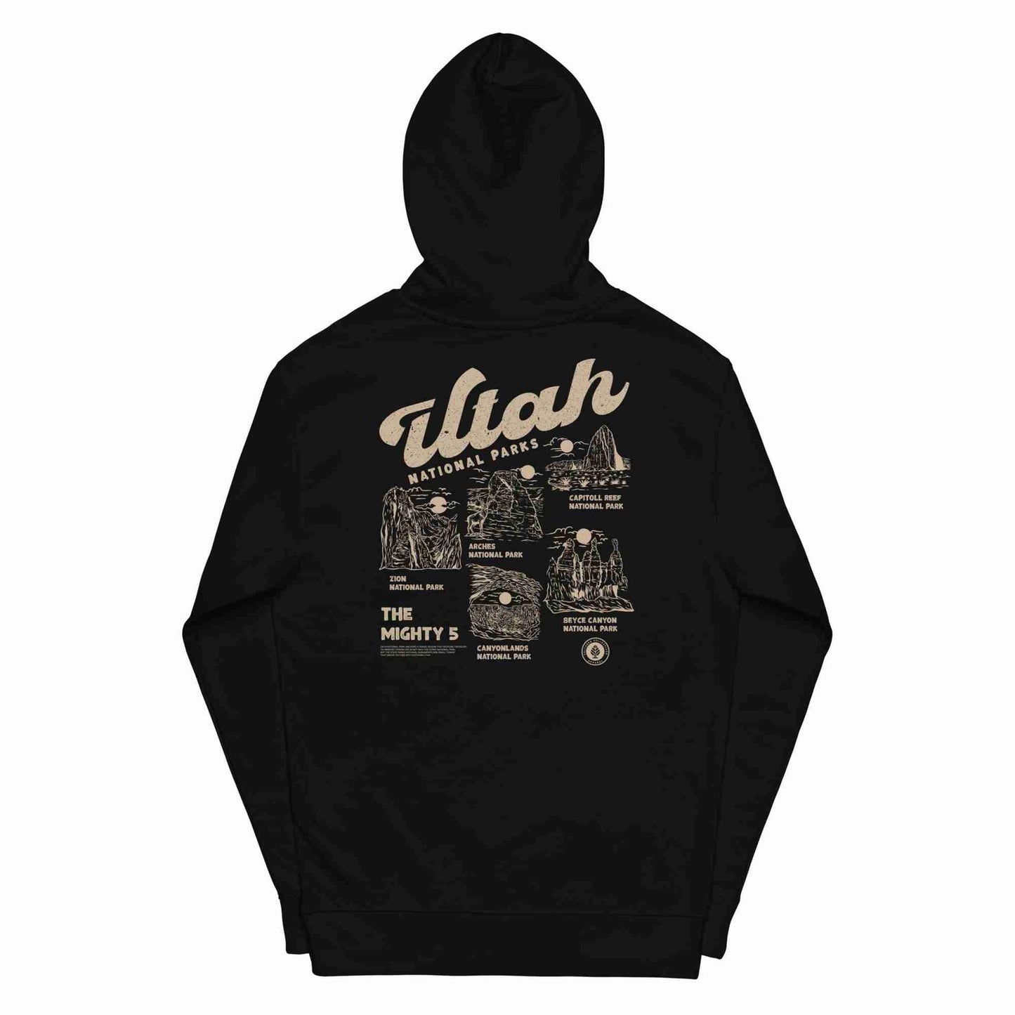 Utah National Parks Midweight Hoodie