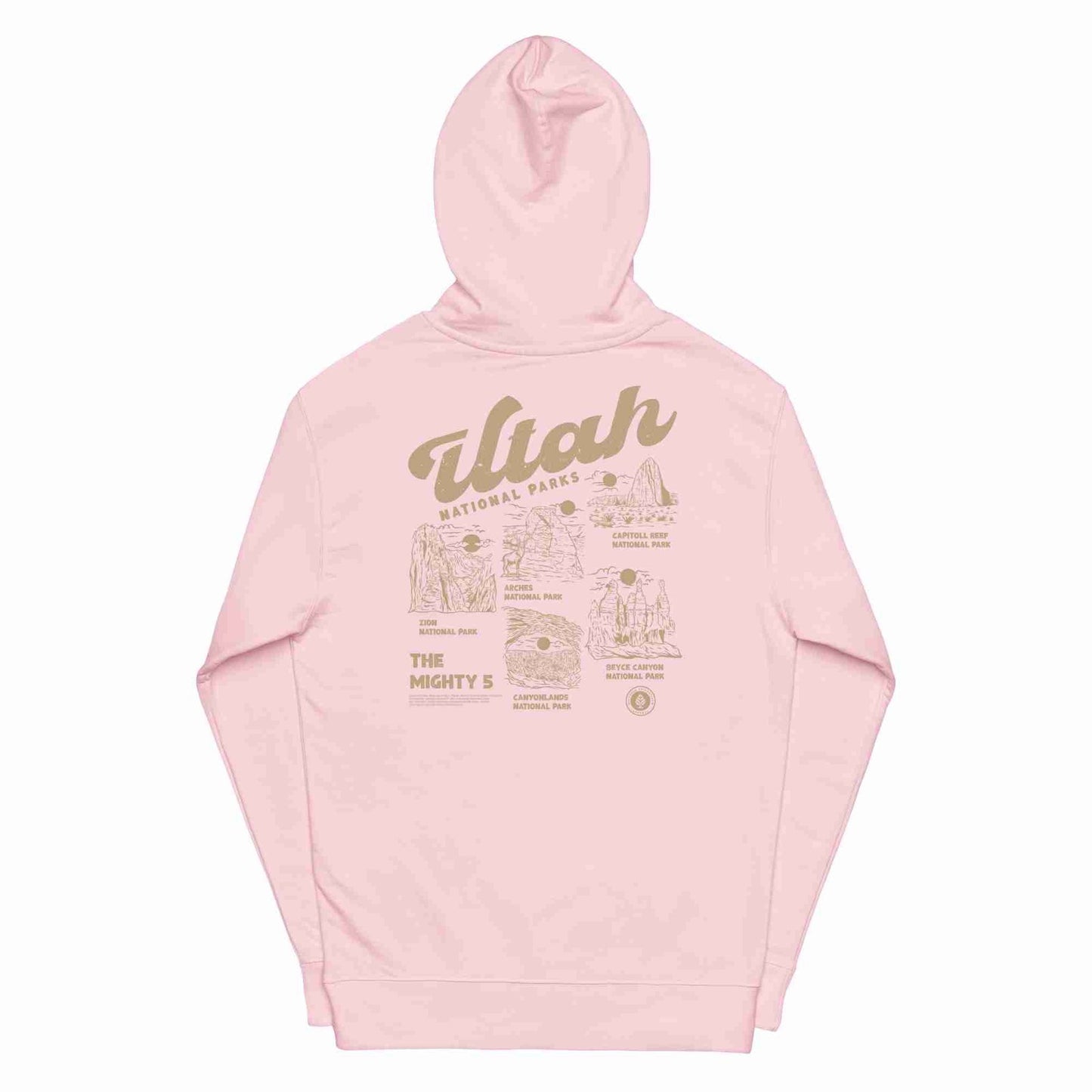 Utah National Parks Midweight Hoodie