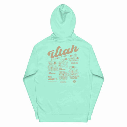 Utah National Parks Midweight Hoodie