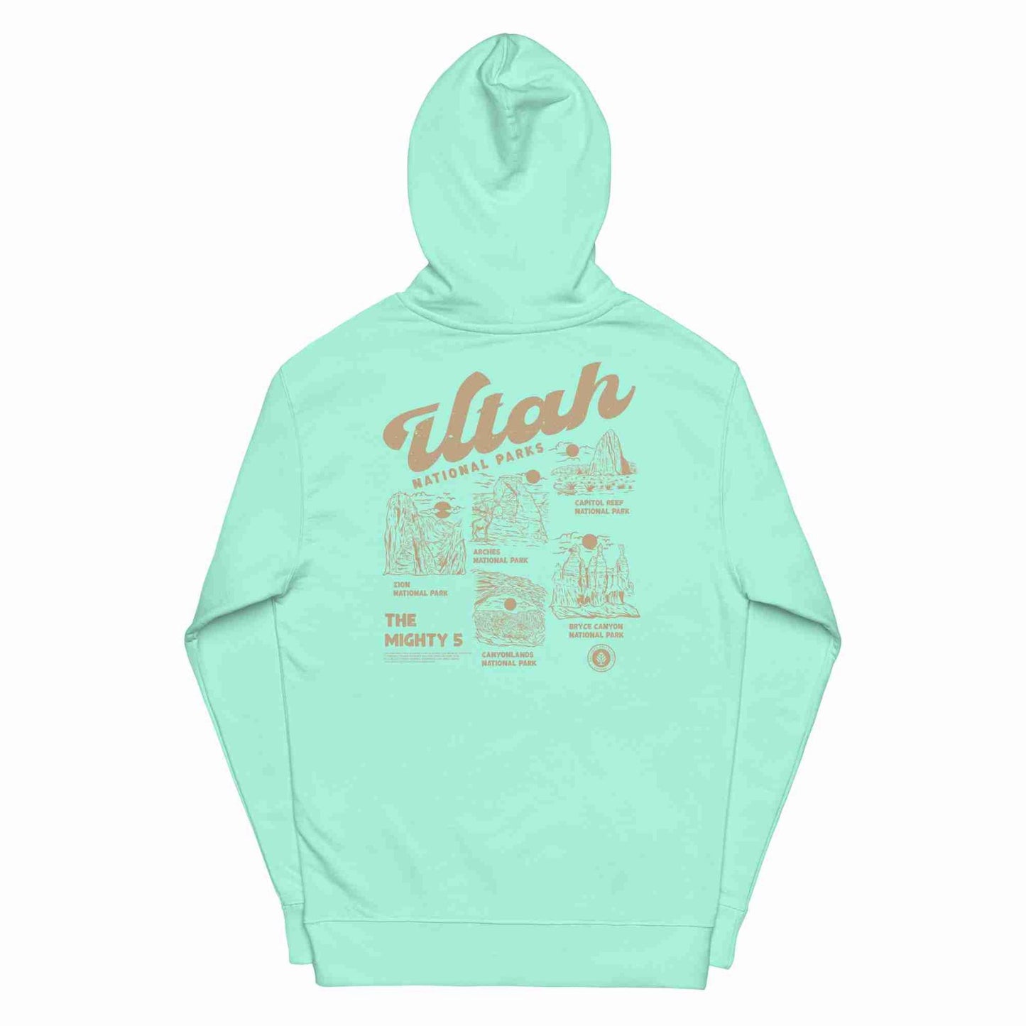 Utah National Parks Midweight Hoodie