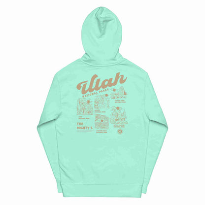 Utah National Parks Midweight Hoodie