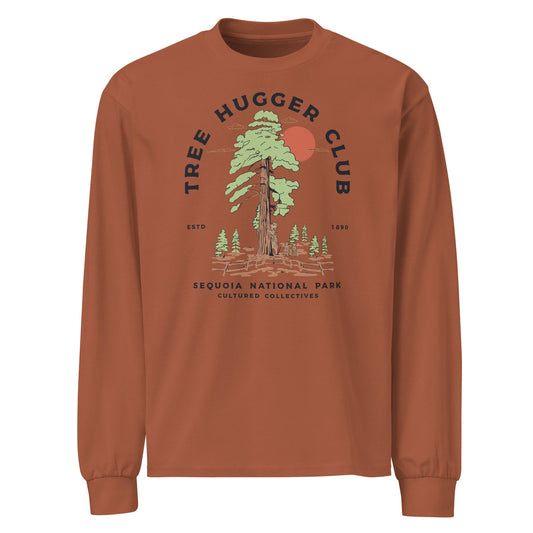 Tree Hugger Club long sleeve tee