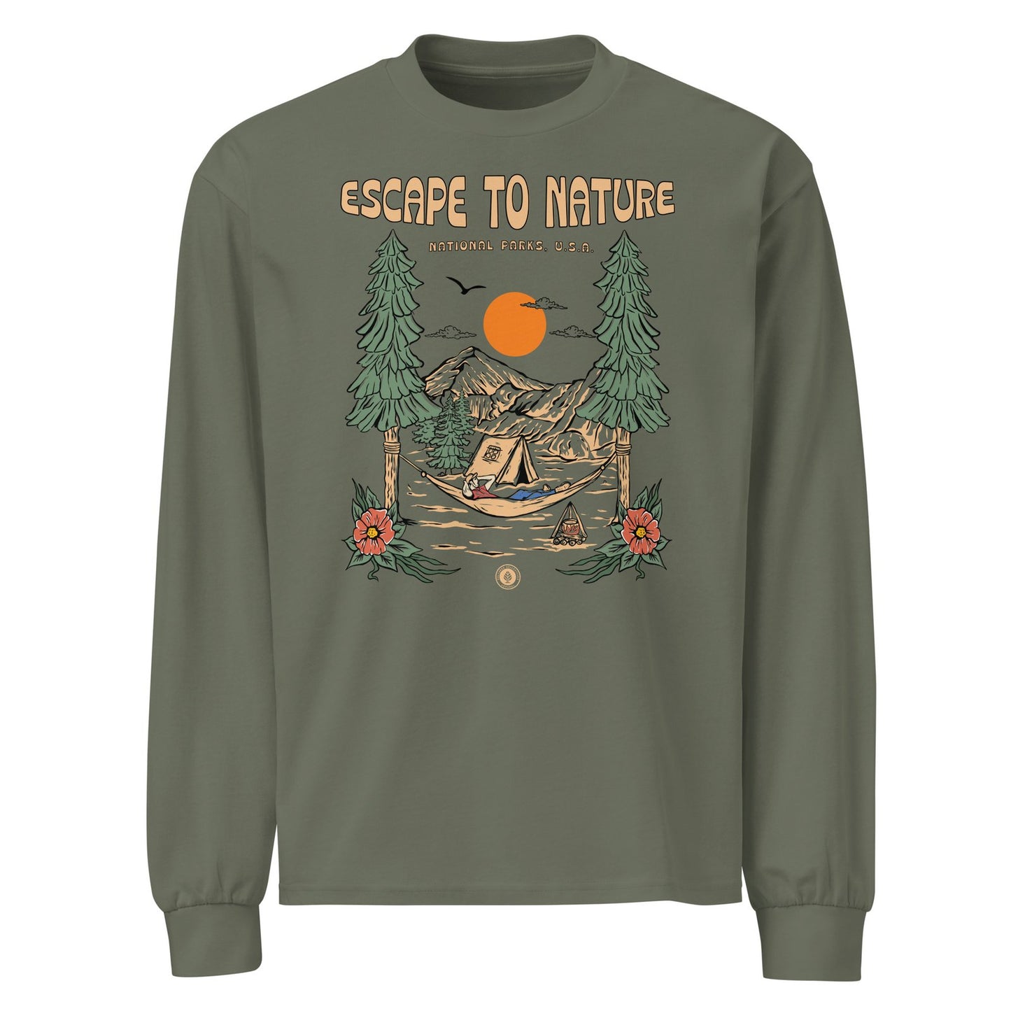 Escape To Nature Long Sleeve Tee