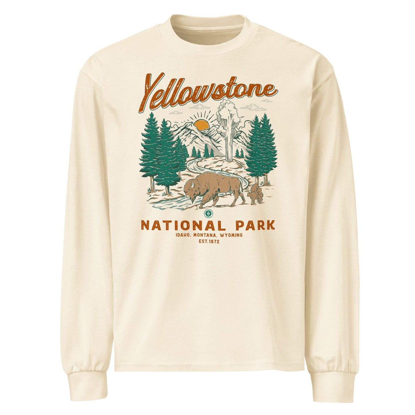 Yellowstone National Park Long Sleeve Tee