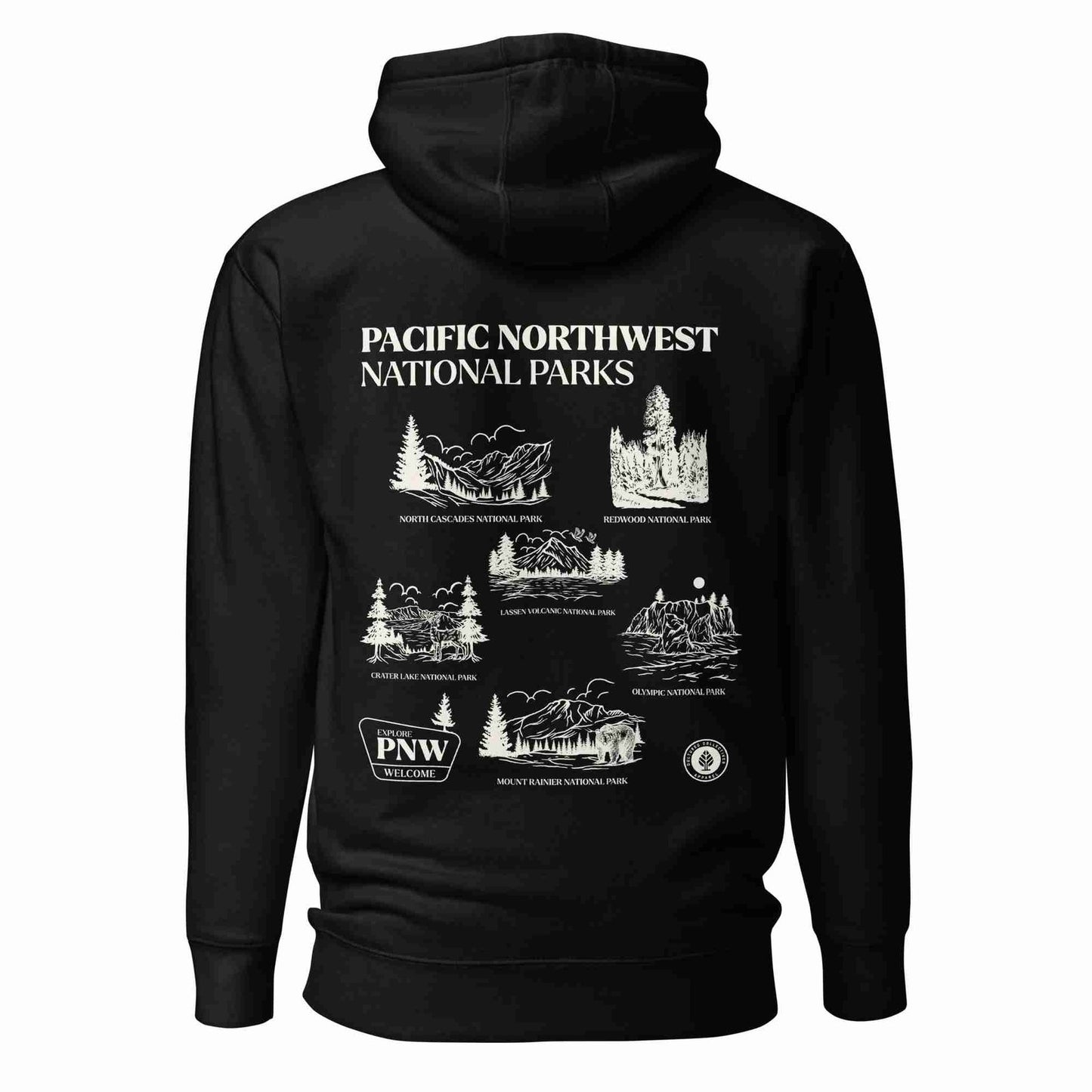 Pacific Northwest National Parks Hoodie