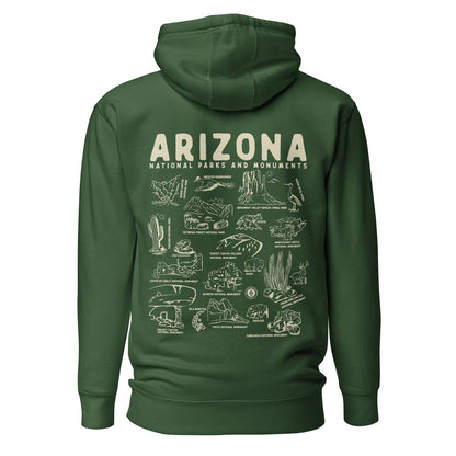 Arizona Parks Nature Hoodie