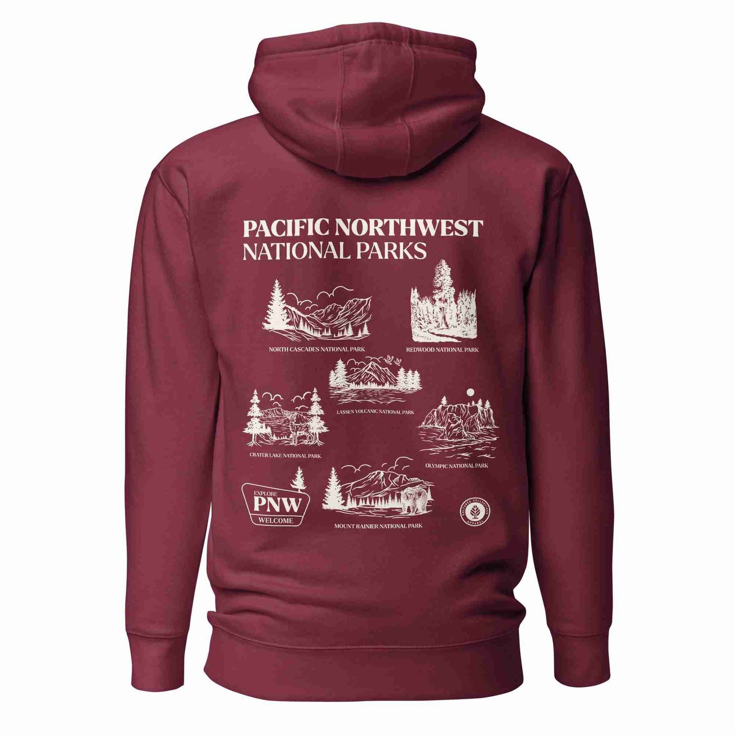 Pacific Northwest National Parks Hoodie