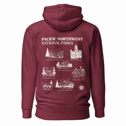 Pacific Northwest National Parks Hoodie