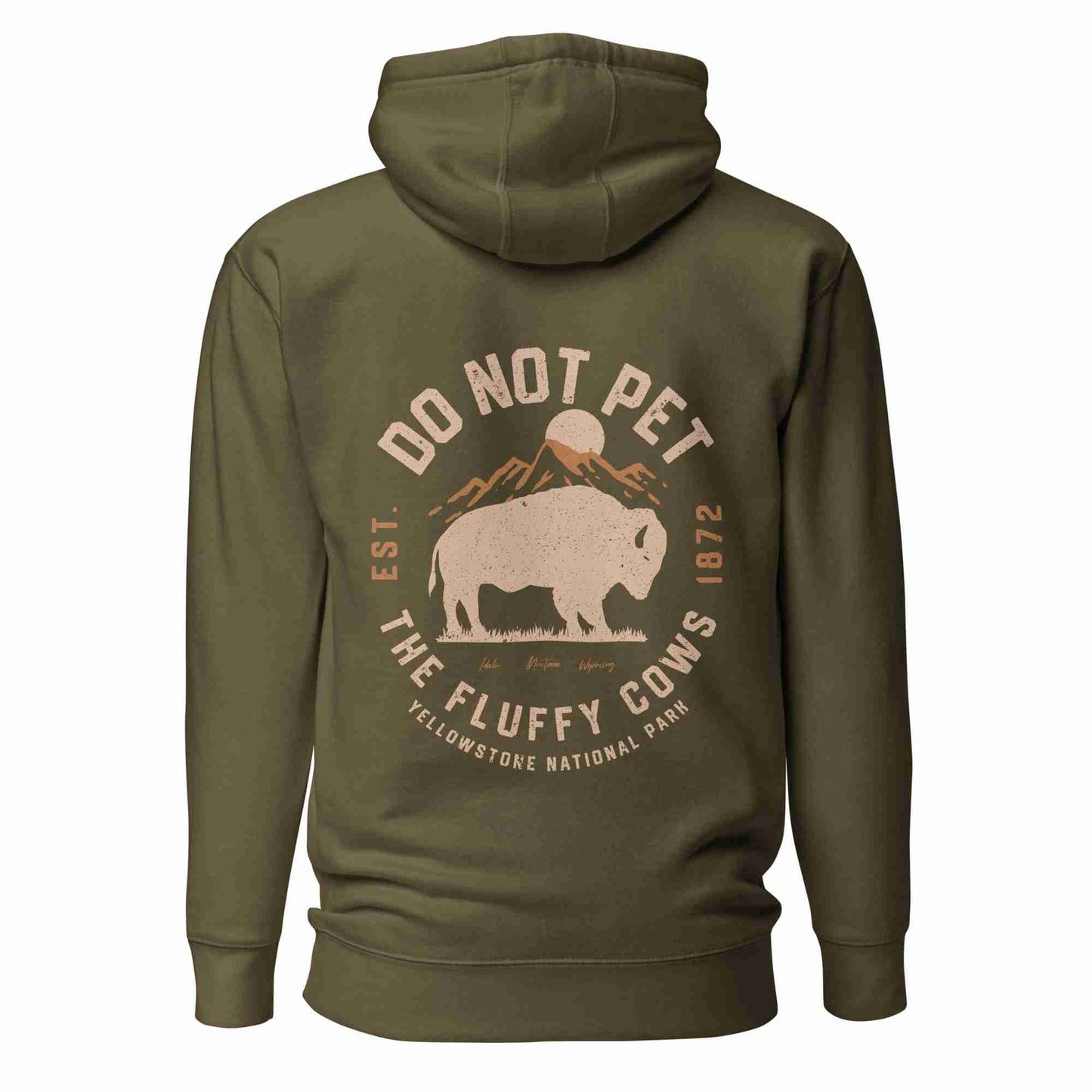 Do Not Pet the Fluffy Cows Hoodie