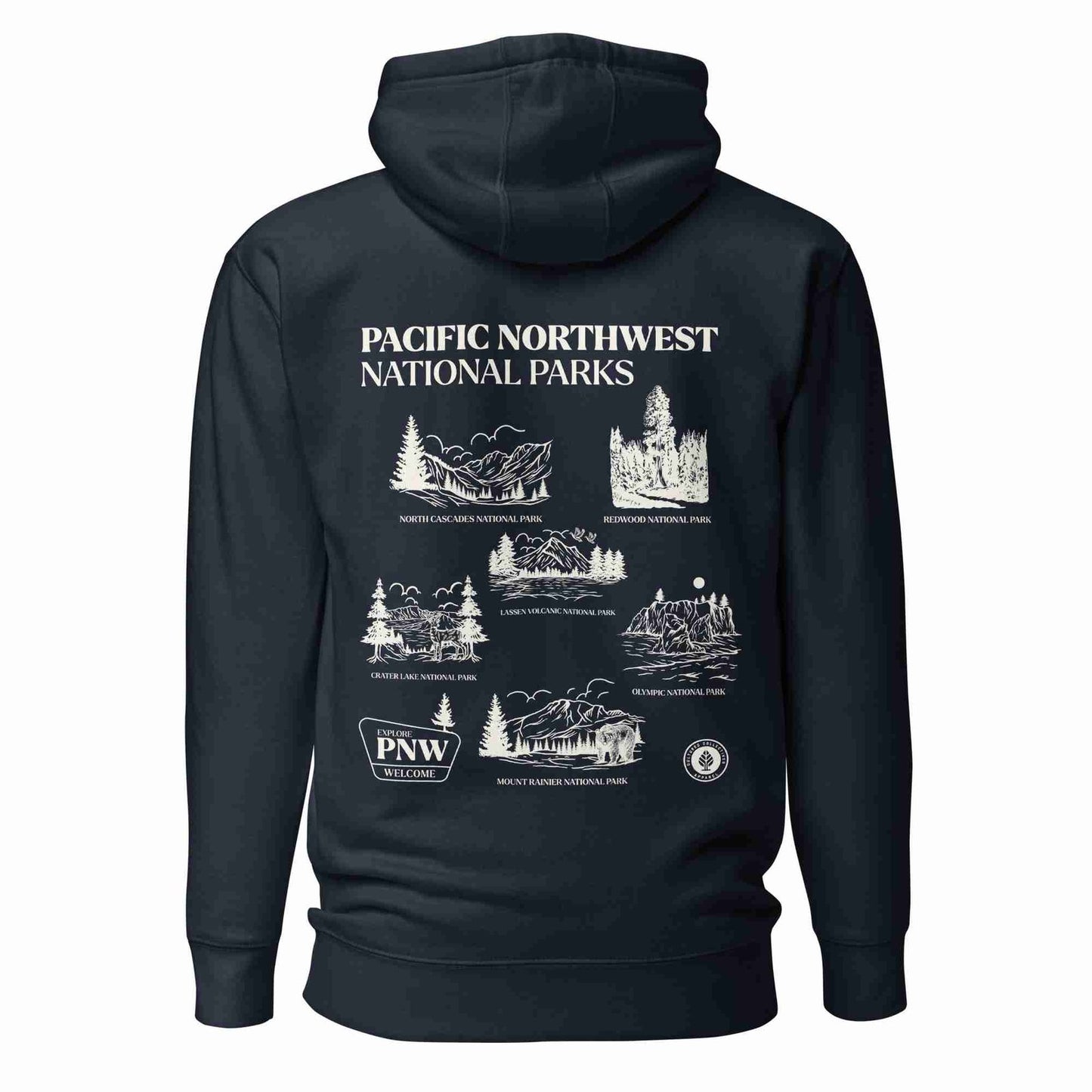 Pacific Northwest National Parks Hoodie