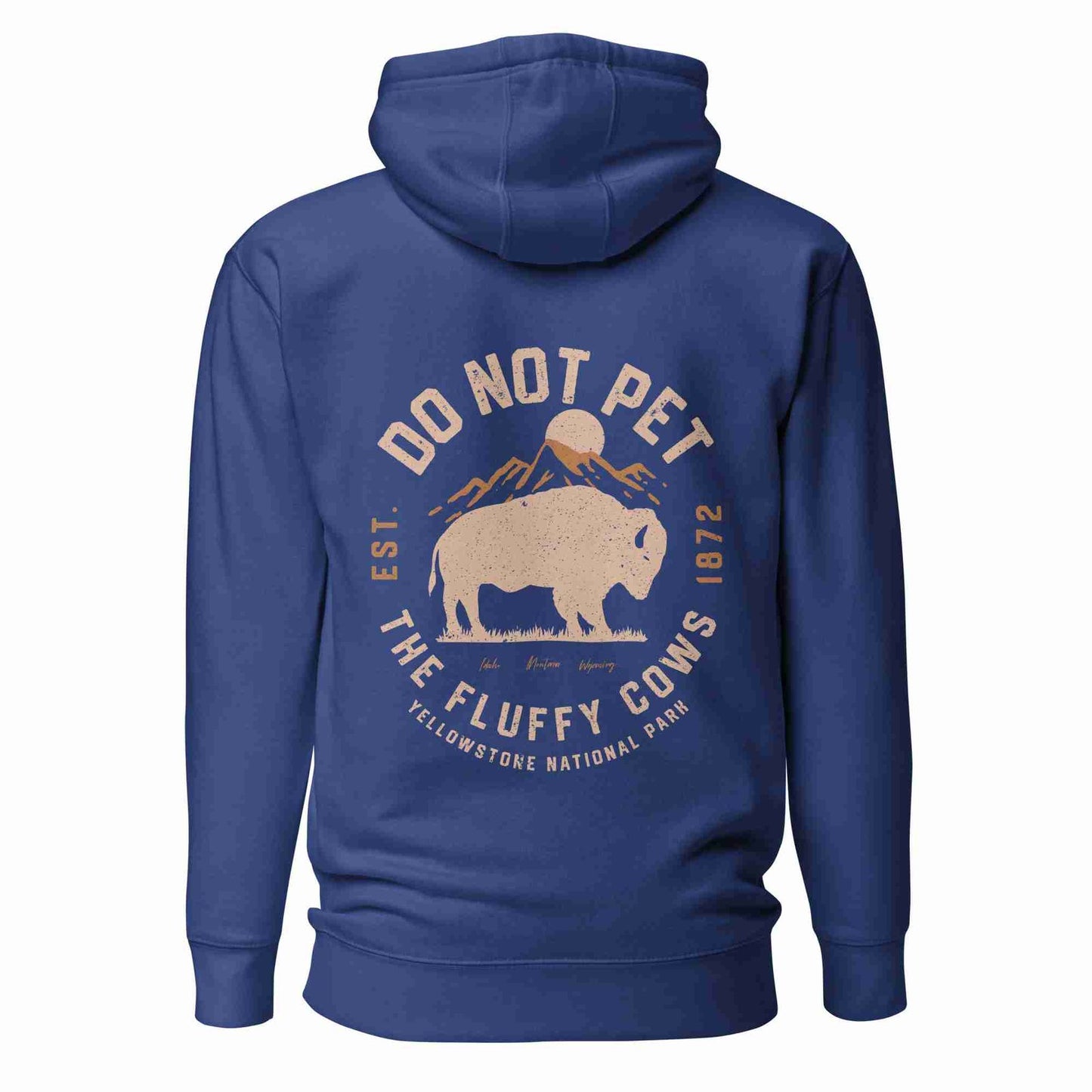 Do Not Pet the Fluffy Cows Hoodie