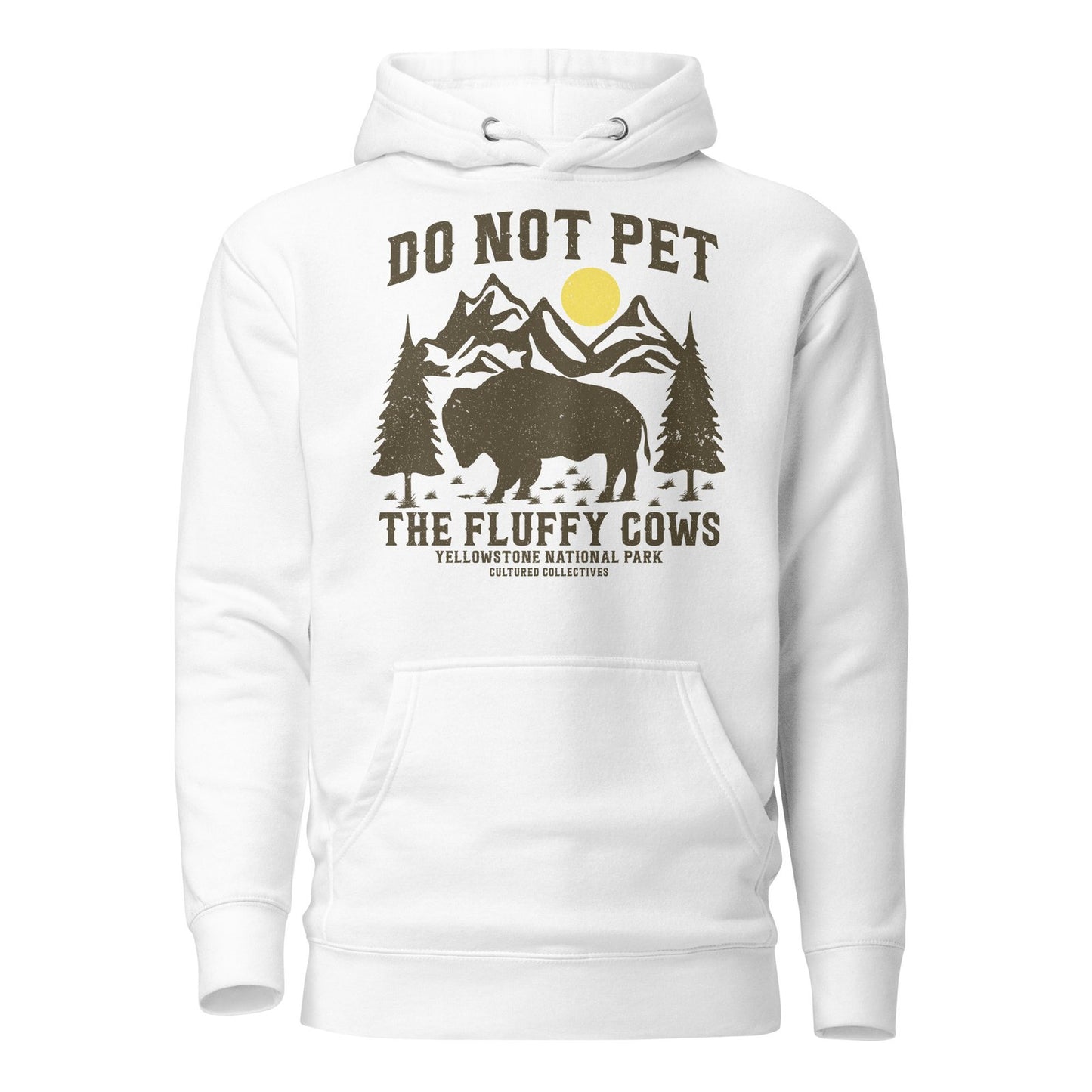 Do Not Pet The Fluffy Cows Hoodie