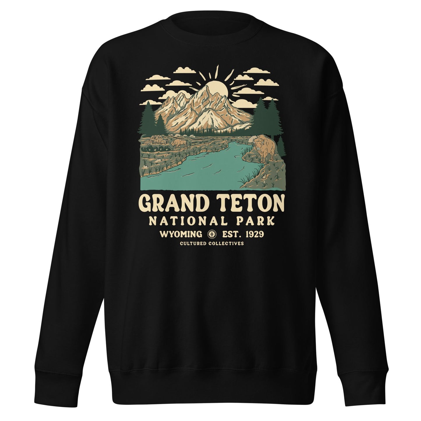 Grand Teton National Park Premium Sweatshirt