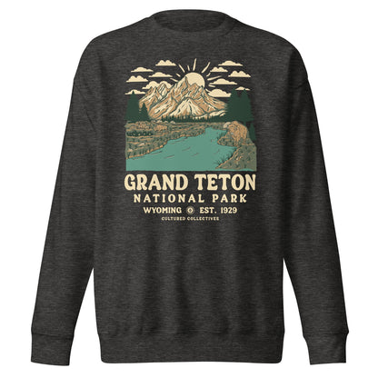 Grand Teton National Park Premium Sweatshirt