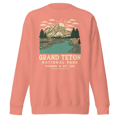 Grand Teton National Park Premium Sweatshirt