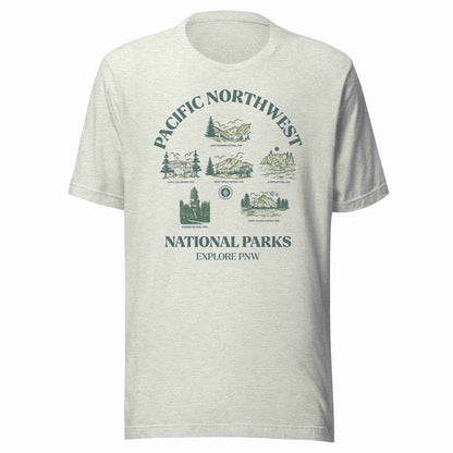 Pacific Northwest National Parks Tee