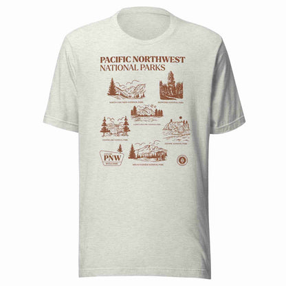 Pacific Northwest National Parks Tee v3