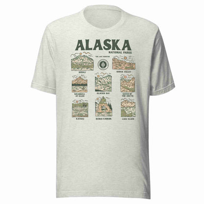 Alaska National Parks Tee