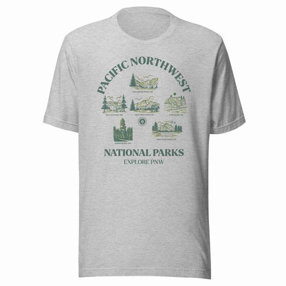 Pacific Northwest National Parks Tee