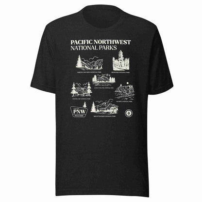 Pacific Northwest National Parks Tee v2