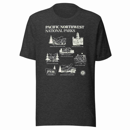 Pacific Northwest National Parks Tee v2