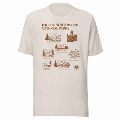 Pacific Northwest National Parks Tee v3