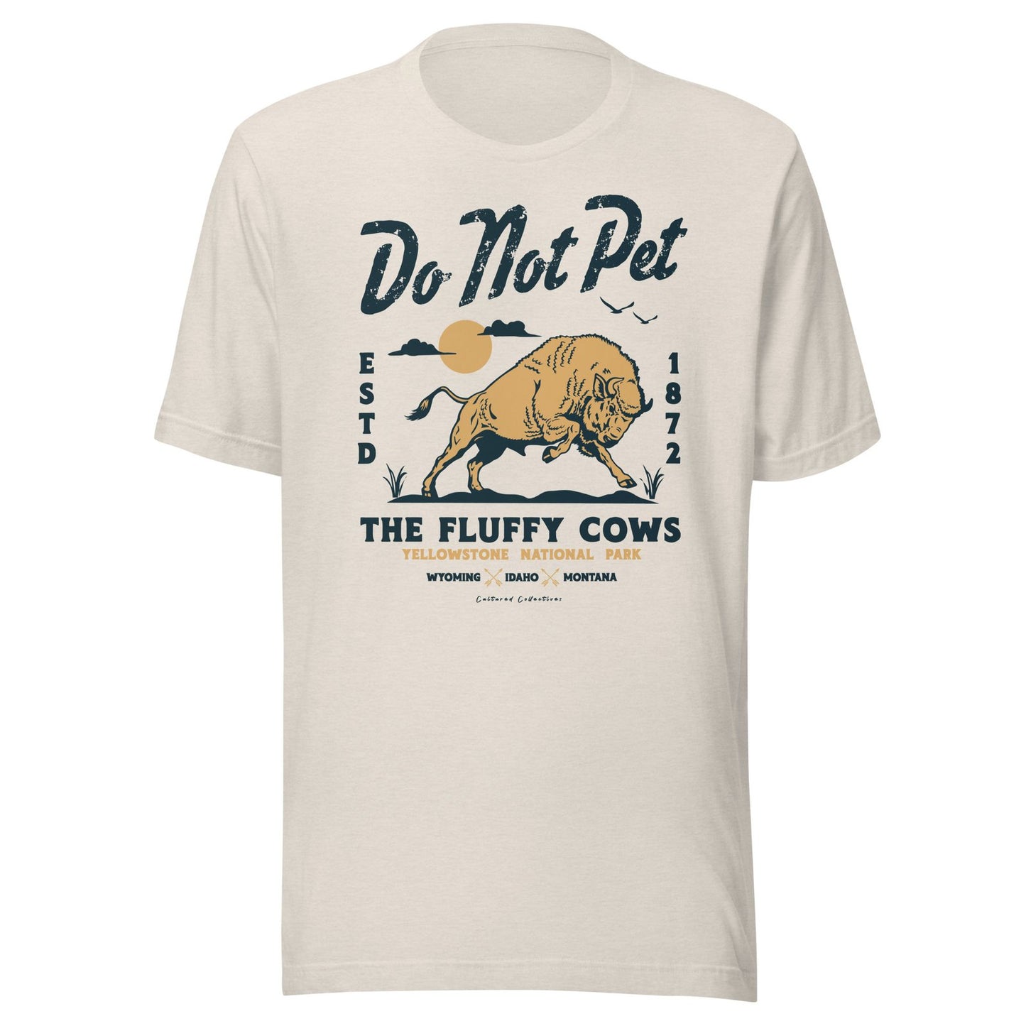 Do Not Pet The Fluffy Cows Tee