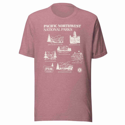 Pacific Northwest National Parks Tee v2