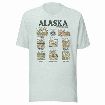 Alaska National Parks Tee