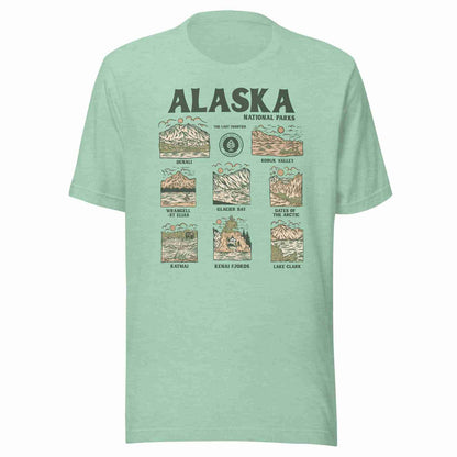 Alaska National Parks Tee