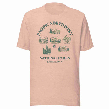 Pacific Northwest National Parks Tee