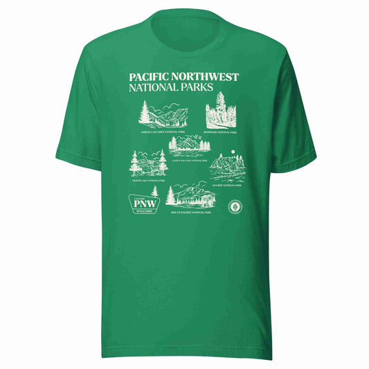 Pacific Northwest National Parks Tee v2