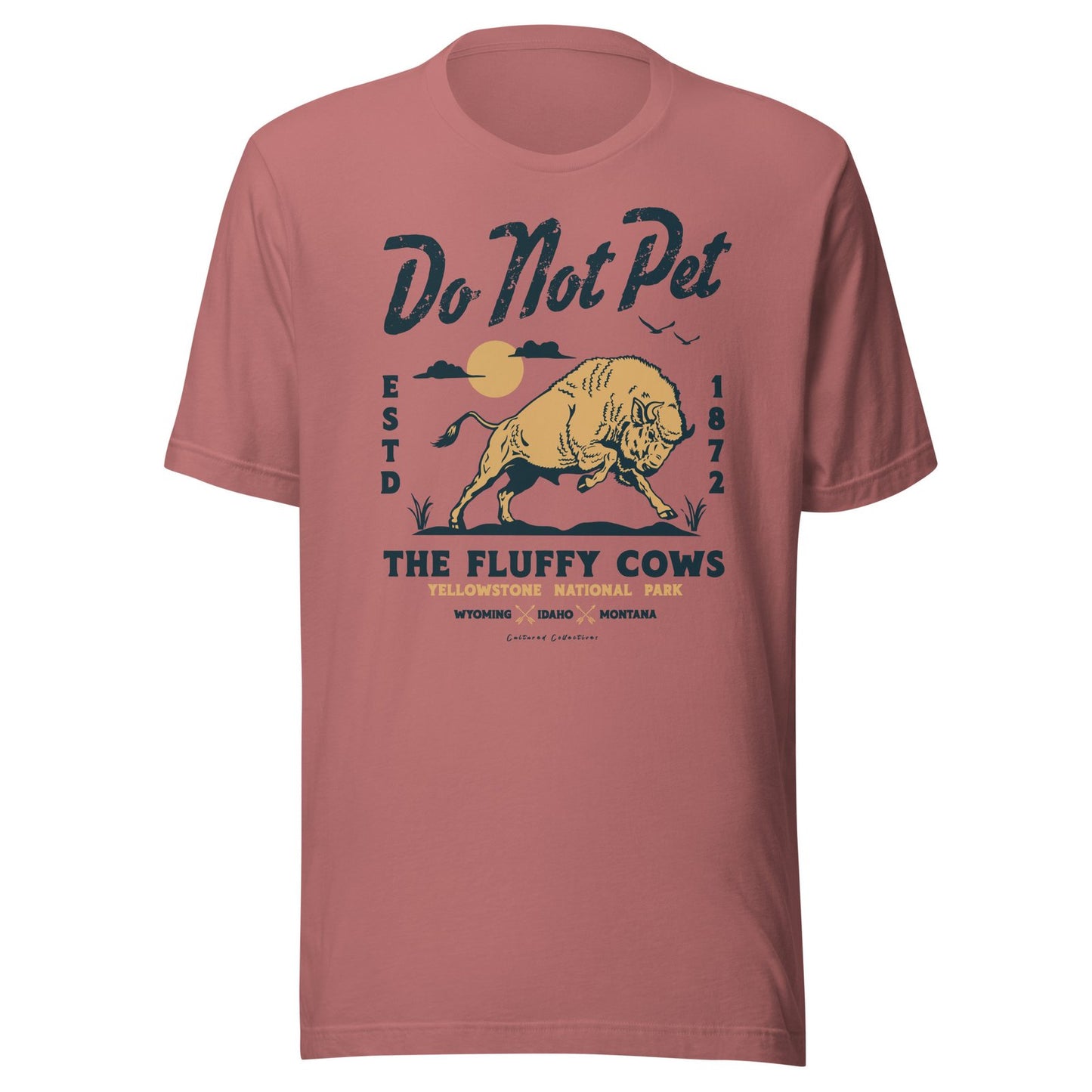 Do Not Pet The Fluffy Cows Tee