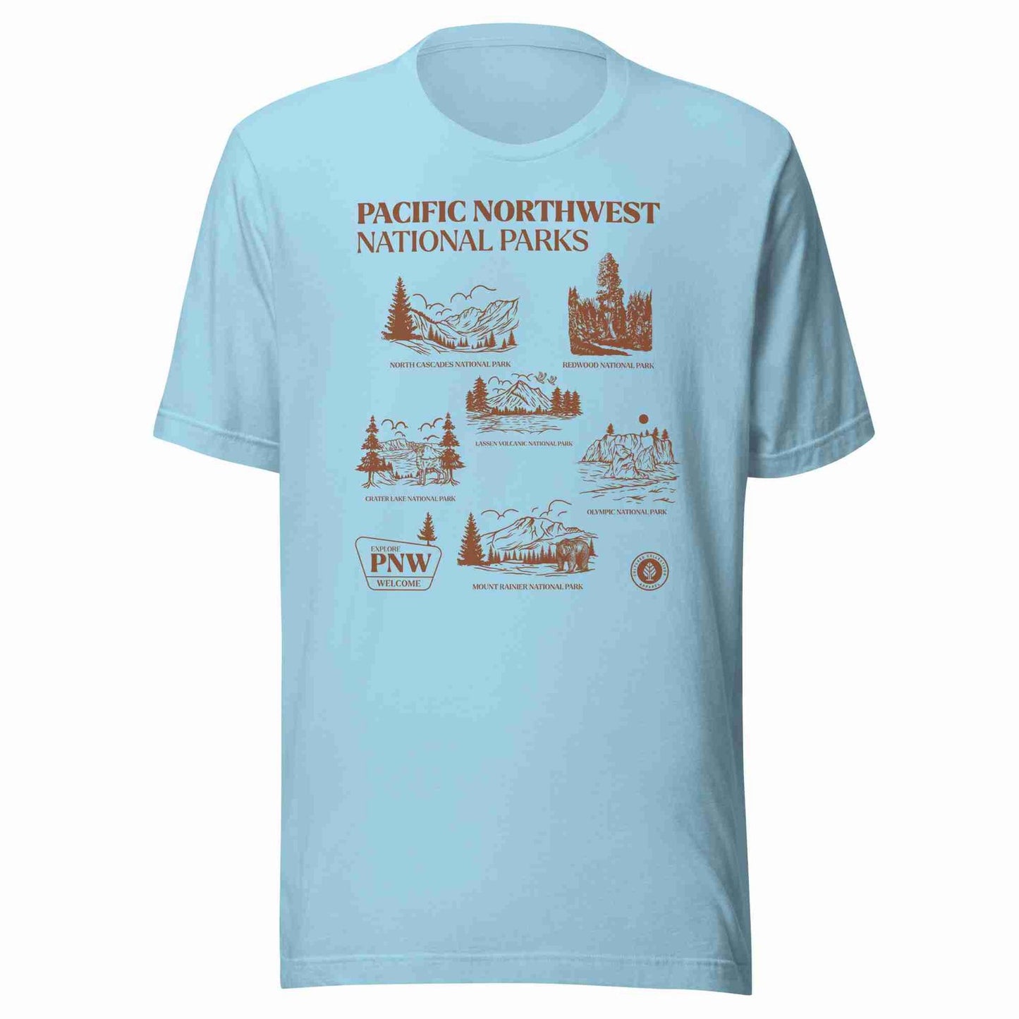 Pacific Northwest National Parks Tee v3