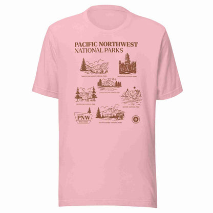 Pacific Northwest National Parks Tee v3