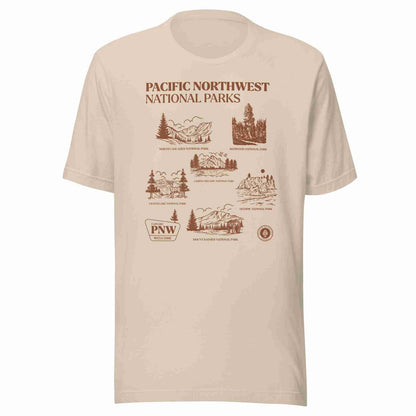 Pacific Northwest National Parks Tee v3