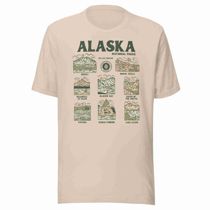 Alaska National Parks Tee