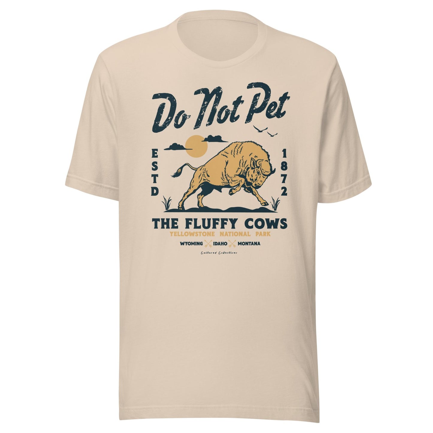 Do Not Pet The Fluffy Cows Tee