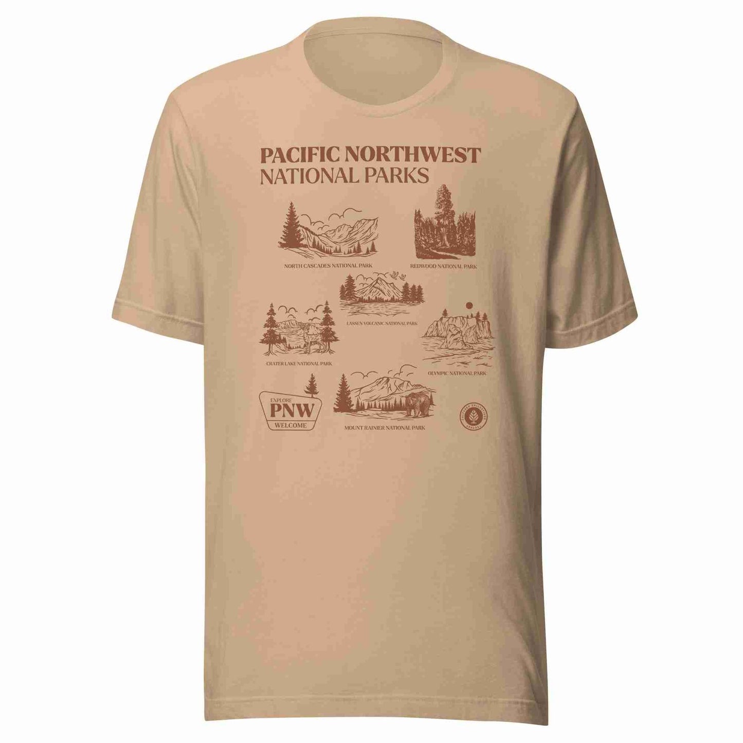 Pacific Northwest National Parks Tee v3